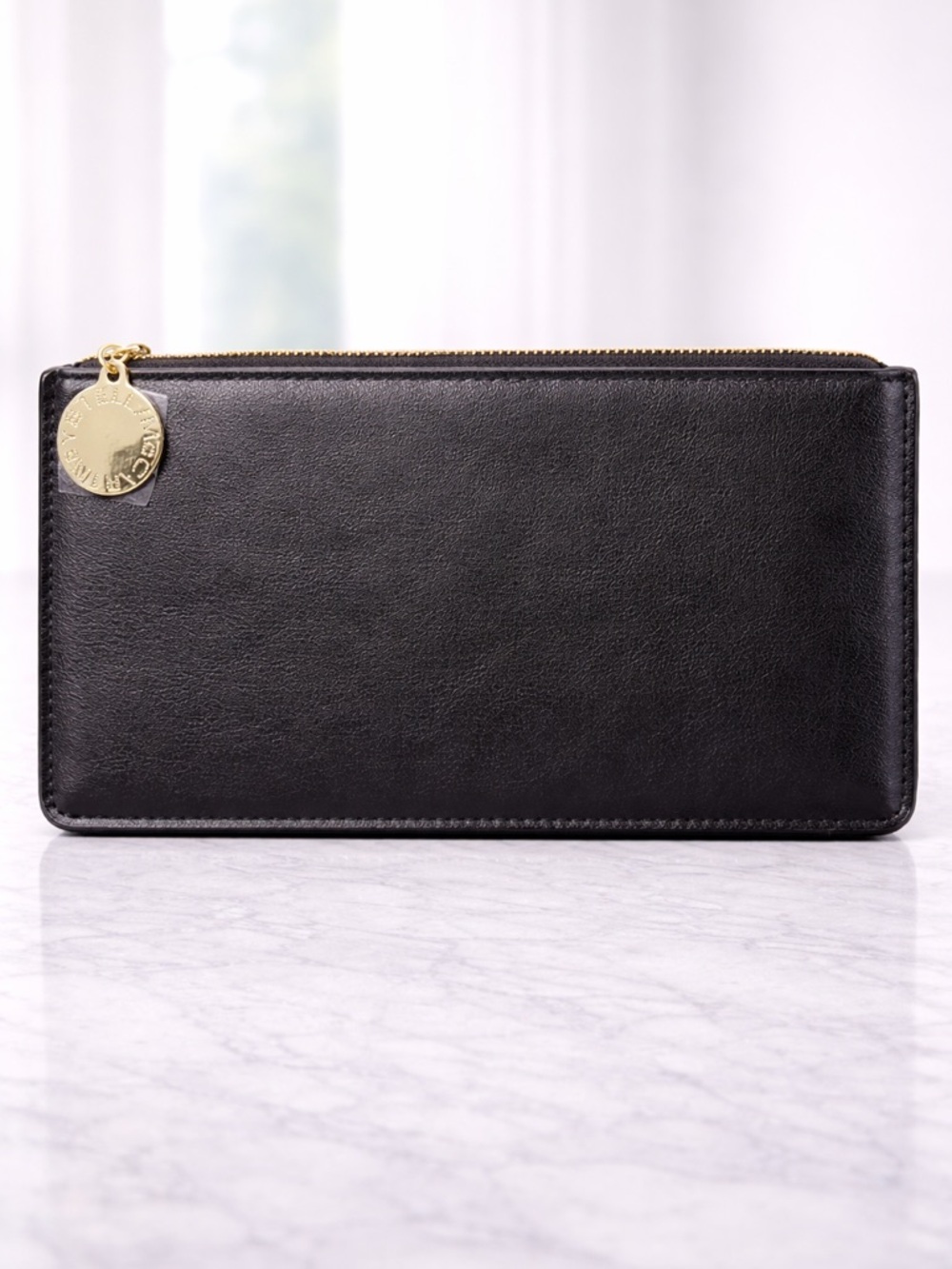 Stella McCartney Black Zip Pouch